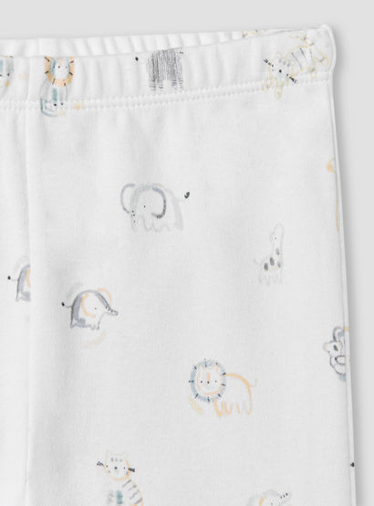 Juniors Animal Print T-shirt and Pyjama Set-baby-boys-clothing-nightwear-pyjamasets-image-6
