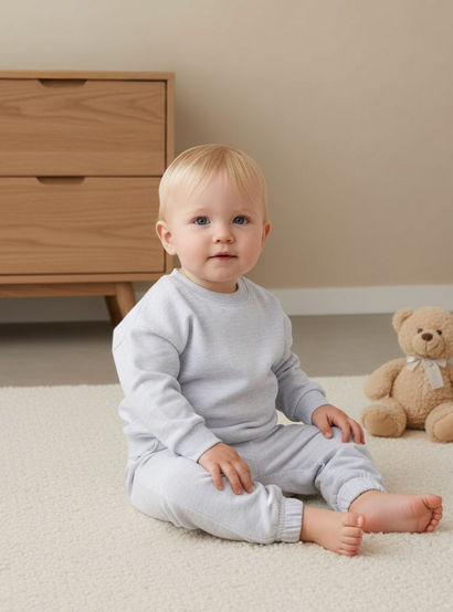 Juniors Solid Long Sleeve Sweatshirt and Pyjama Set-promo_babyshop_Buy3for99_UAE130126-image-1