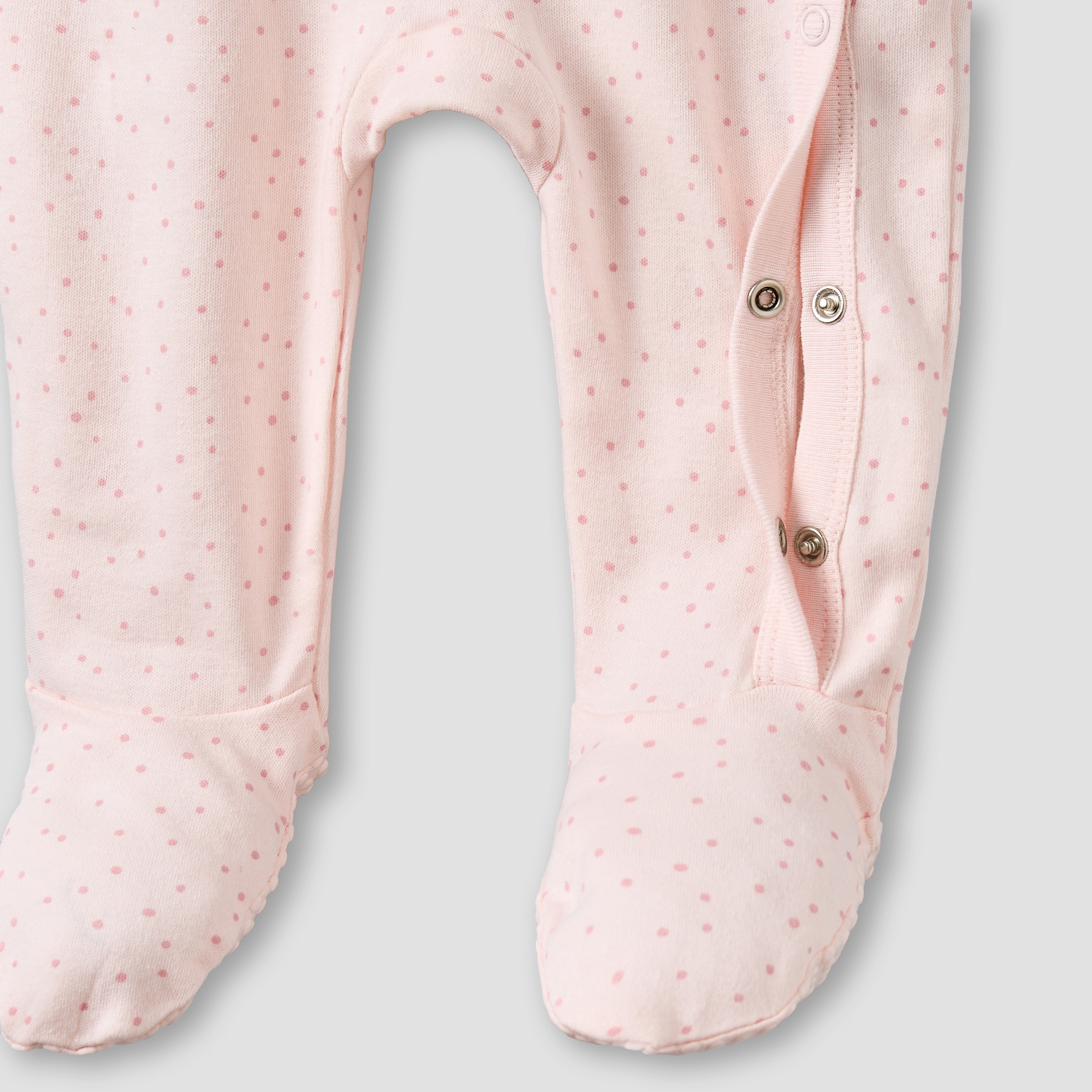 Pack of 3 Juniors Cotton Round Neck Long Sleeves Sleepsuit with Bunny Print