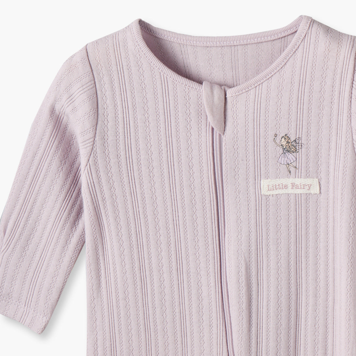 Pack of 3 Juniors Cotton Crew Neck Long Sleeves Sleepsuit with Fairy Print