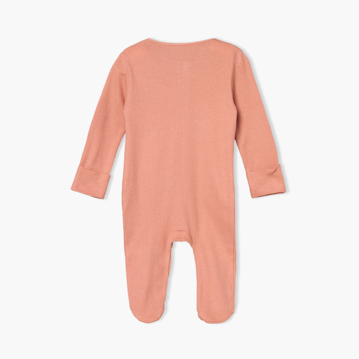 Pack of 3 Juniors Cotton Round Neck Long Sleeves Sleepsuit with Floral Print