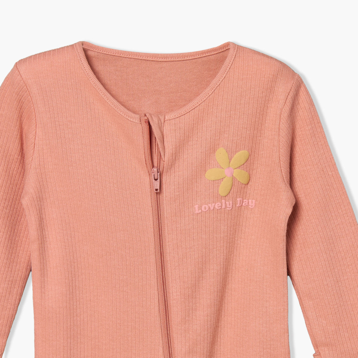 Pack of 3 Juniors Cotton Round Neck Long Sleeves Sleepsuit with Floral Print