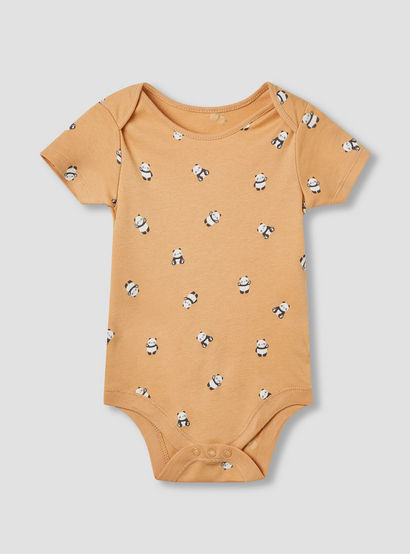 Juniors Printed Bodysuit with Short Sleeves and Button Closure - Set of 3-baby-boys-clothing-multipacks-image-3