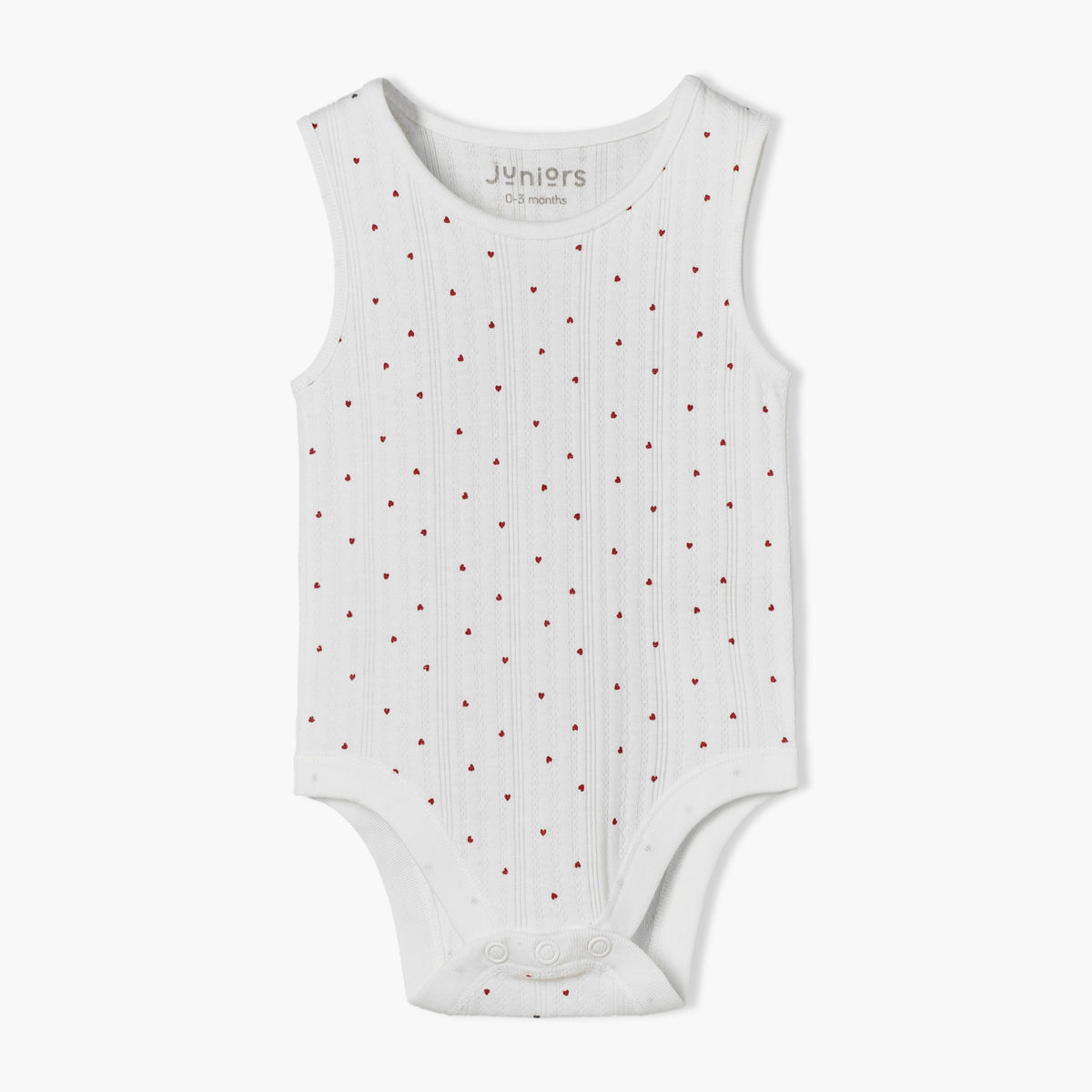 Pack of 6 Juniors Cotton Crew Neck Sleeveless Bodysuit with Assorted Print