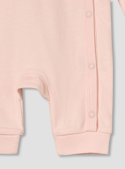 Pack of 3 Juniors Round Neck Long Sleeves Sleepsuit with Button Closure-baby-girls-clothing-nightwear-sleepsuits-image-6