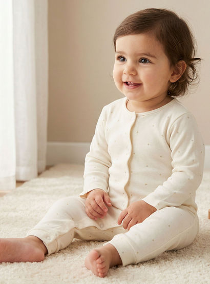 Pack of 3 Juniors Round Neck Long Sleeves Sleepsuit with Print-baby-girls-clothing-nightwear-sleepsuits-image-2