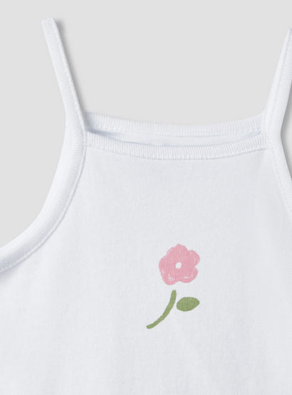 Juniors Assorted Sleeveless Bodysuits - Set of 7-baby-girls-clothing-bodysuits-image-7