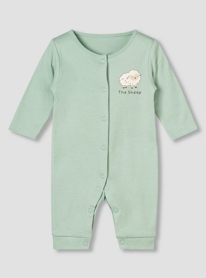 Pack of 5 Juniors Round Neck Long Sleeves Sleepsuit with Print-baby-boys-clothing-nightwear-sleepsuits-image-3