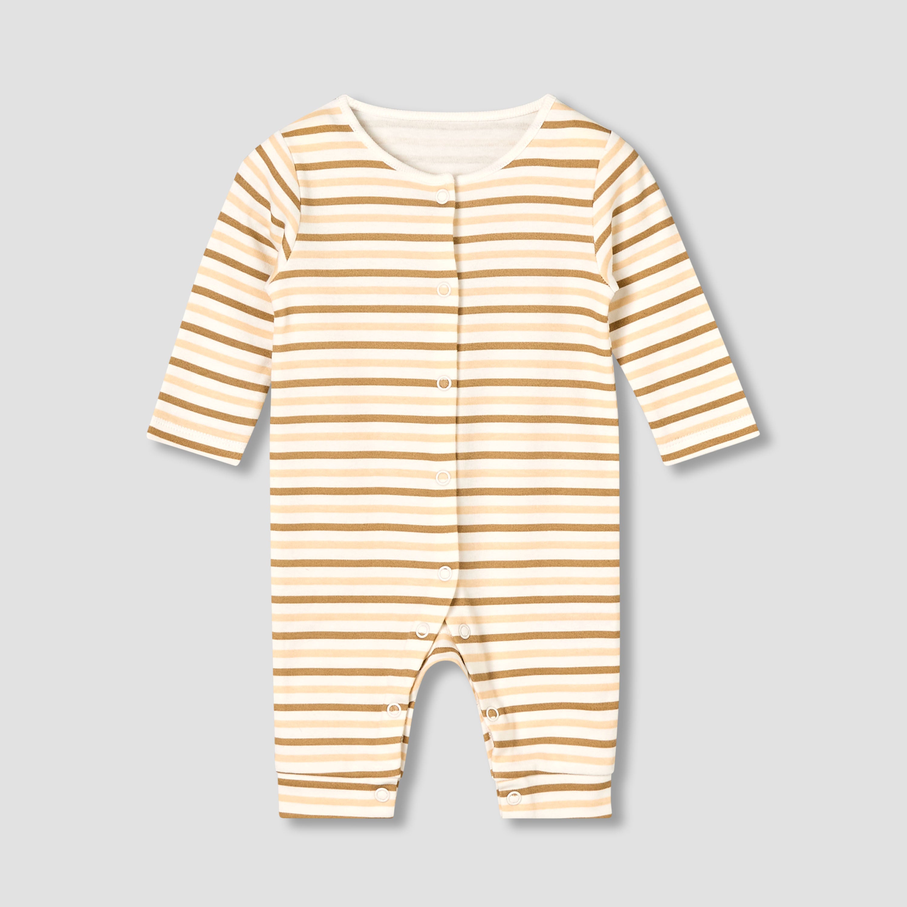 Pack of 5 Juniors Round Neck Long Sleeves Sleepsuit with Print