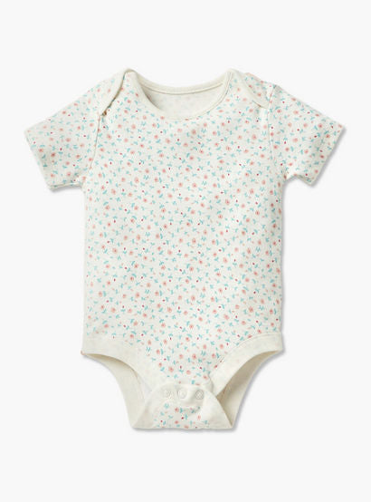 Juniors Assorted Bodysuit with Short Sleeves and Button Closure - Set of 3-baby-girls-clothing-bodysuits-image-2