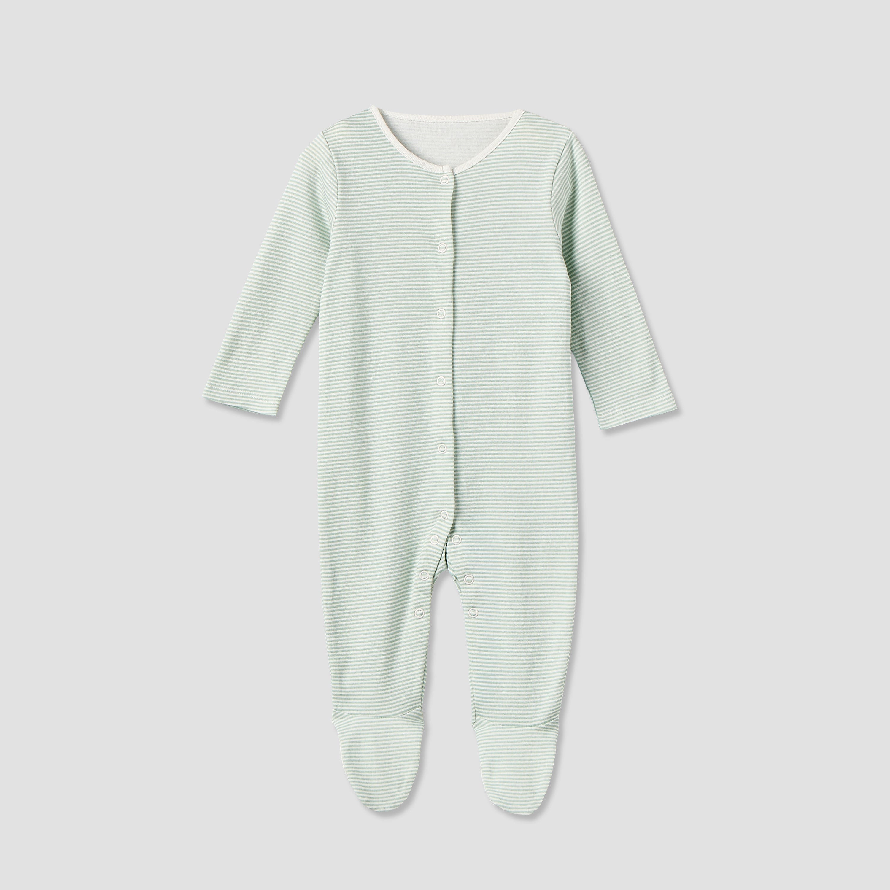 Pack of 3 Juniors Cotton Round Neck Long Sleeves Sleepsuit with Assorted Print