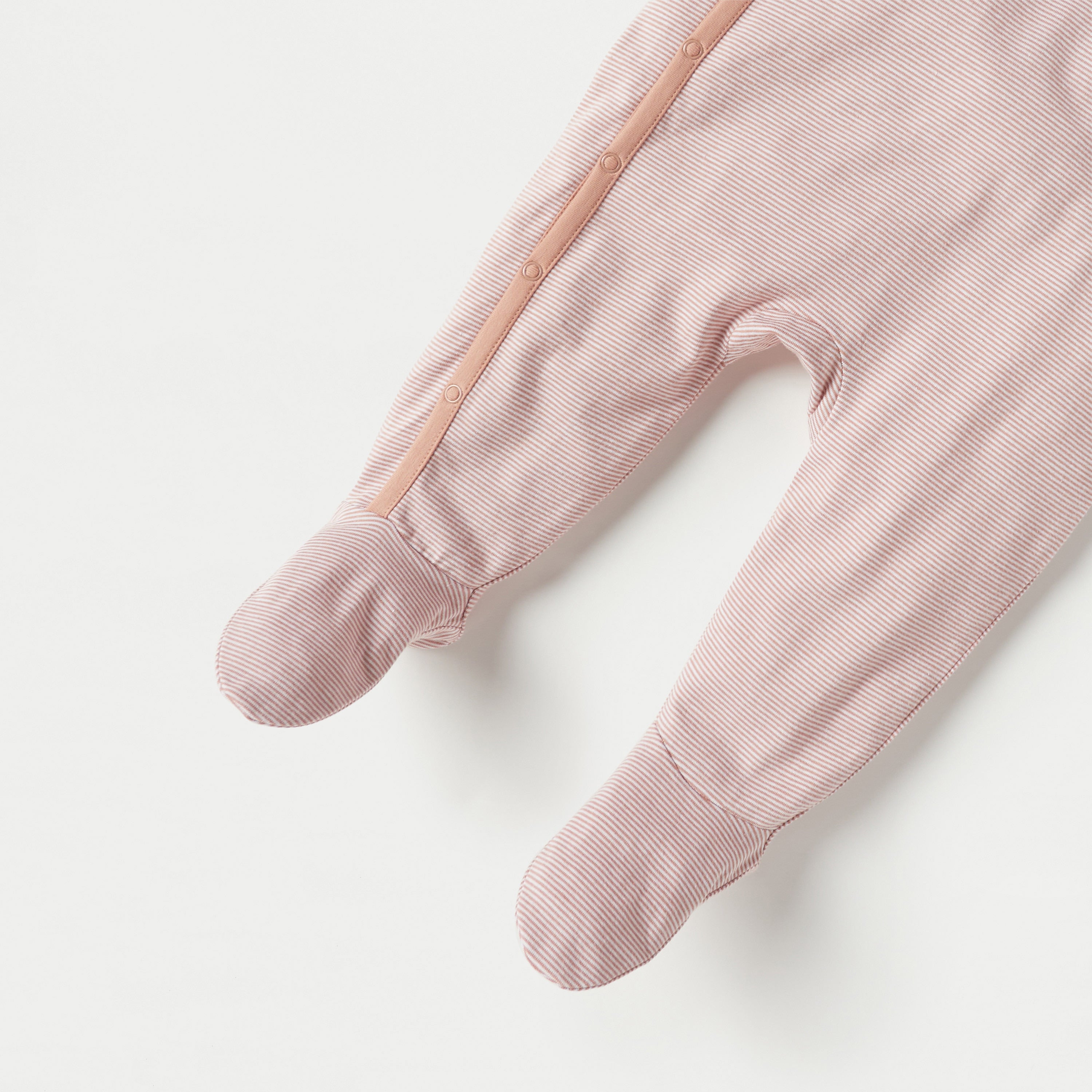Juniors Striped Closed Feet Sleepsuit