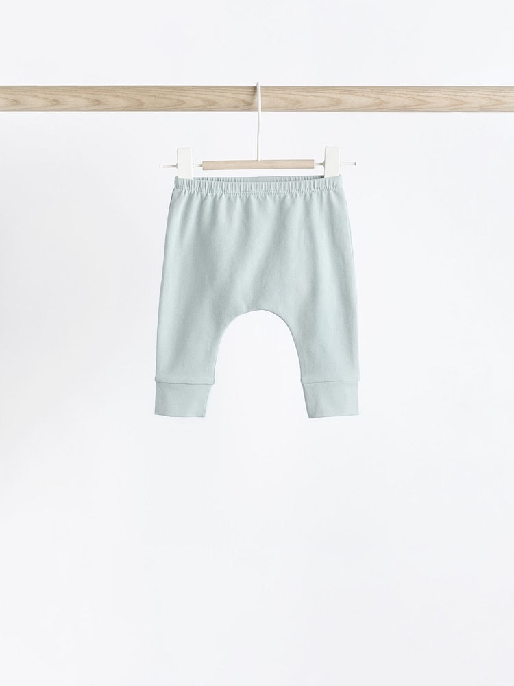 Teal Blue Baby Leggings 4 Pack (0mths-3yrs)