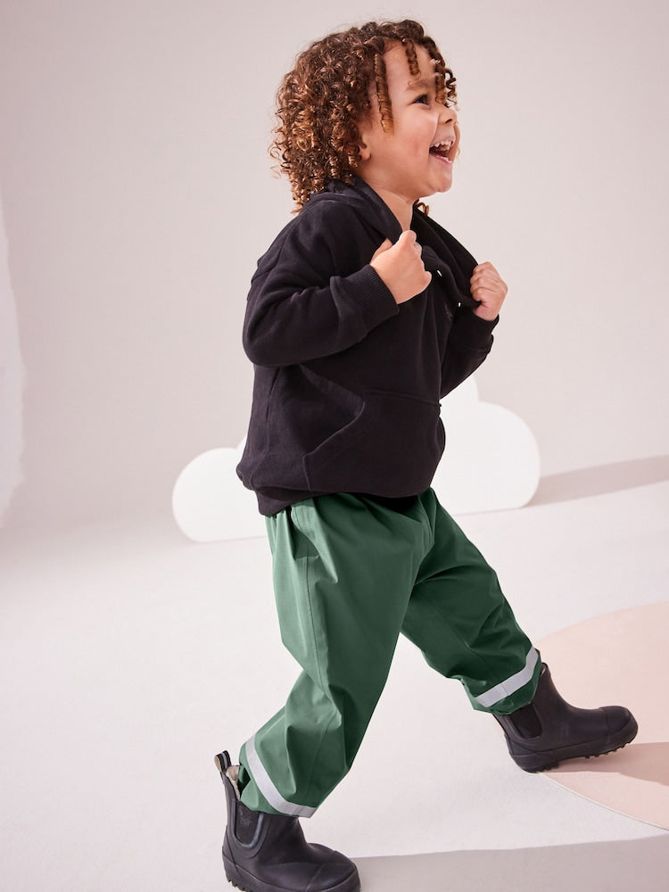 Khaki Green Waterproof Trousers (9mths-10yrs)