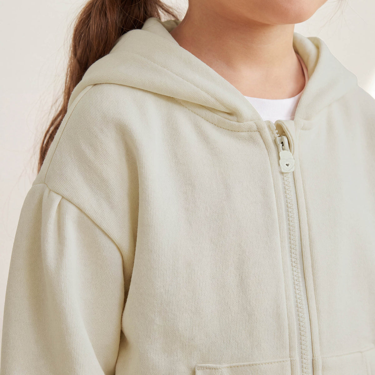 Juniors Hooded Sweatshirt with Long Sleeves