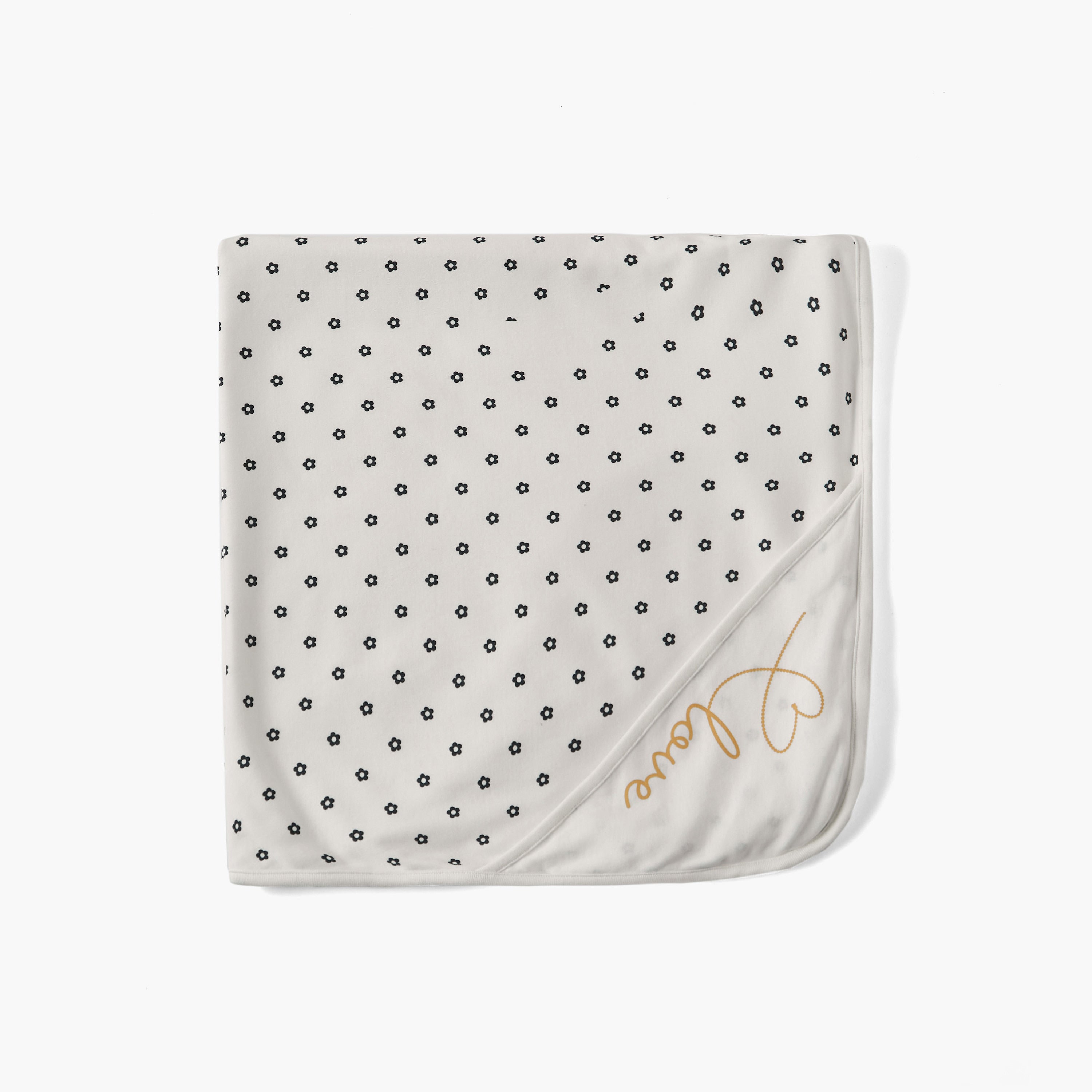 Juniors Receiving Blanket with Floral Print