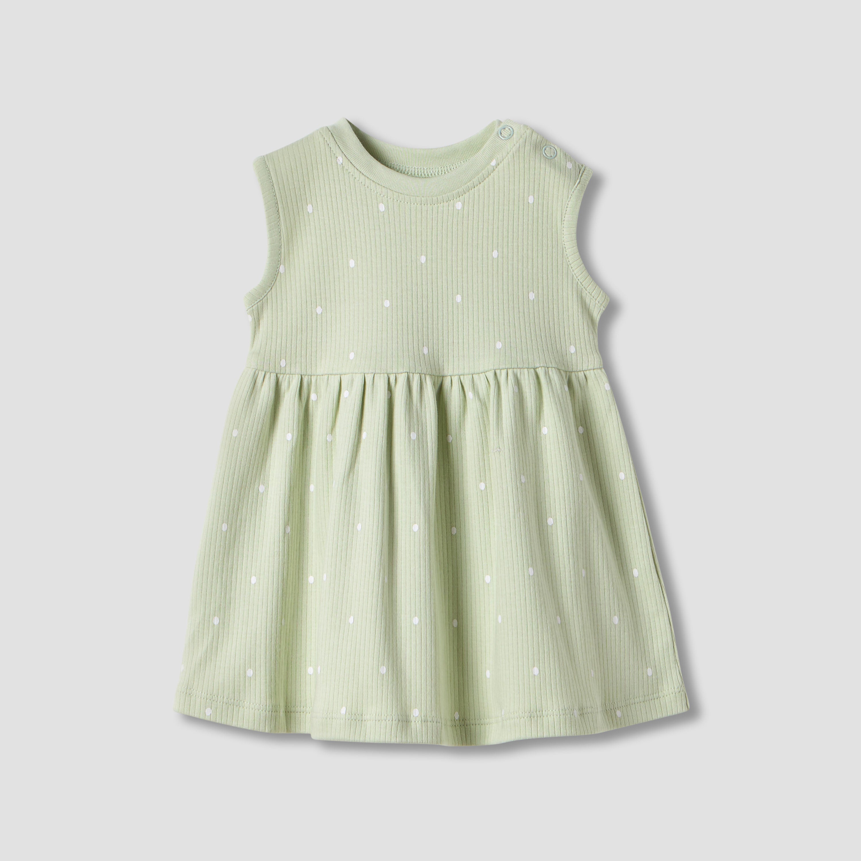 Juniors Printed Sleeveless A-line Dress - Set of 3