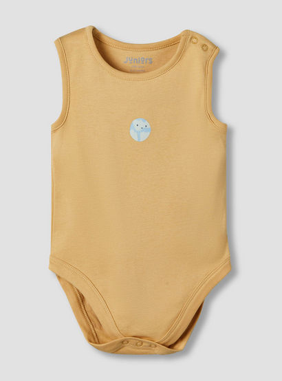 Pack of 3 Juniors Cotton Sleeveless Bodysuit with Space Print-baby-boys-clothing-bodysuits-image-4