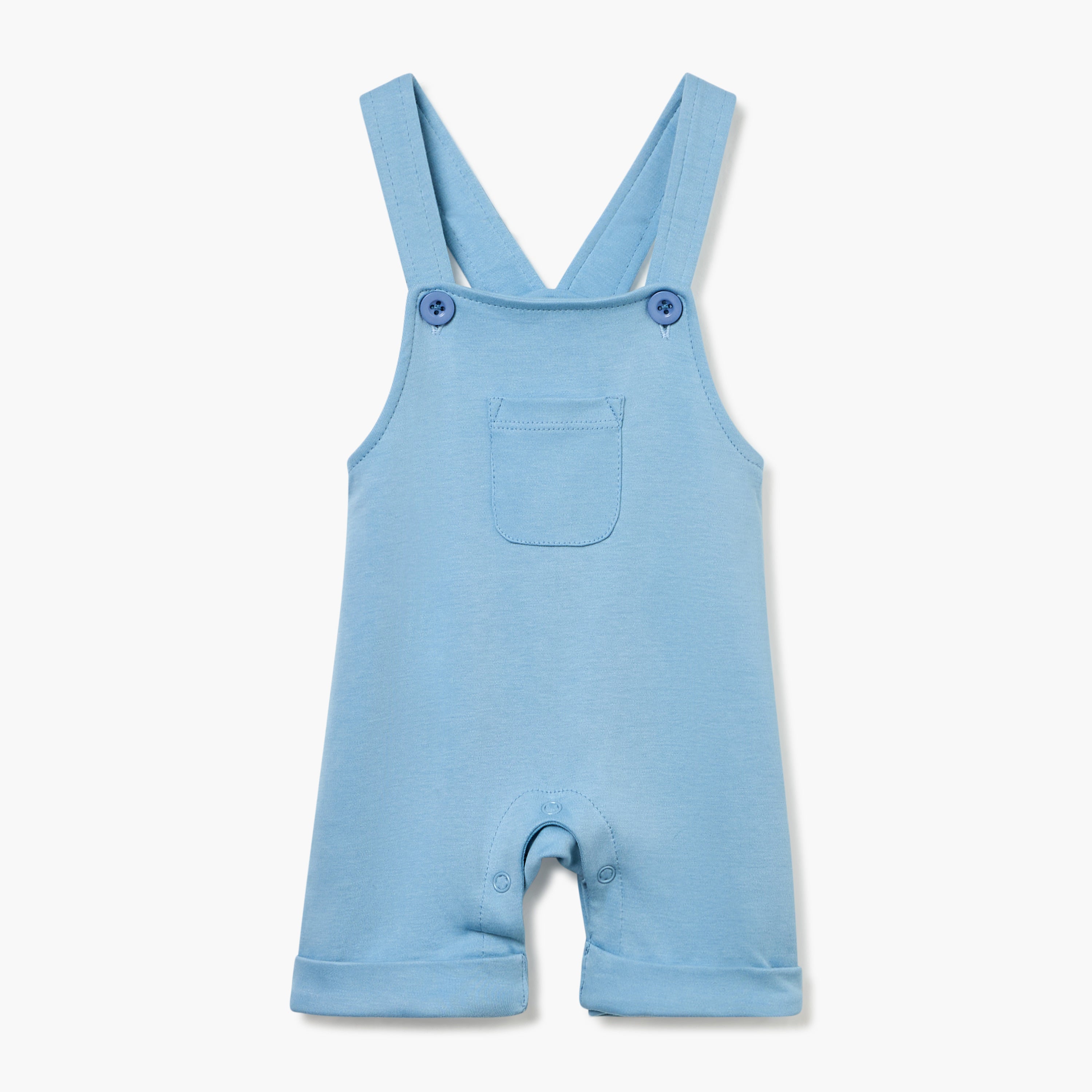 Juniors Striped T-shirt and Dungaree Set