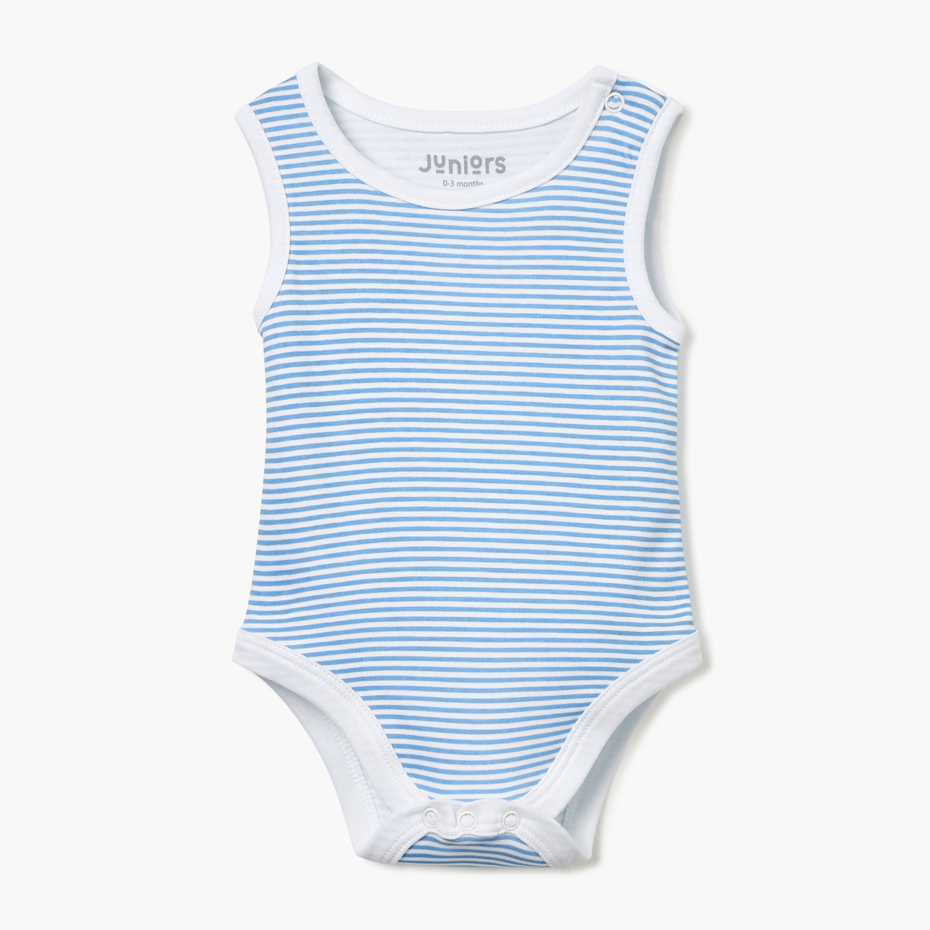 Juniors Printed Sleeveless Bodysuit - Set of 2