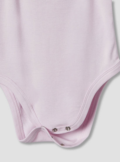 Pack of 3 Juniors Cotton Strappy Bodysuit with Dinosaur Print-baby-girls-clothing-bodysuits-image-7