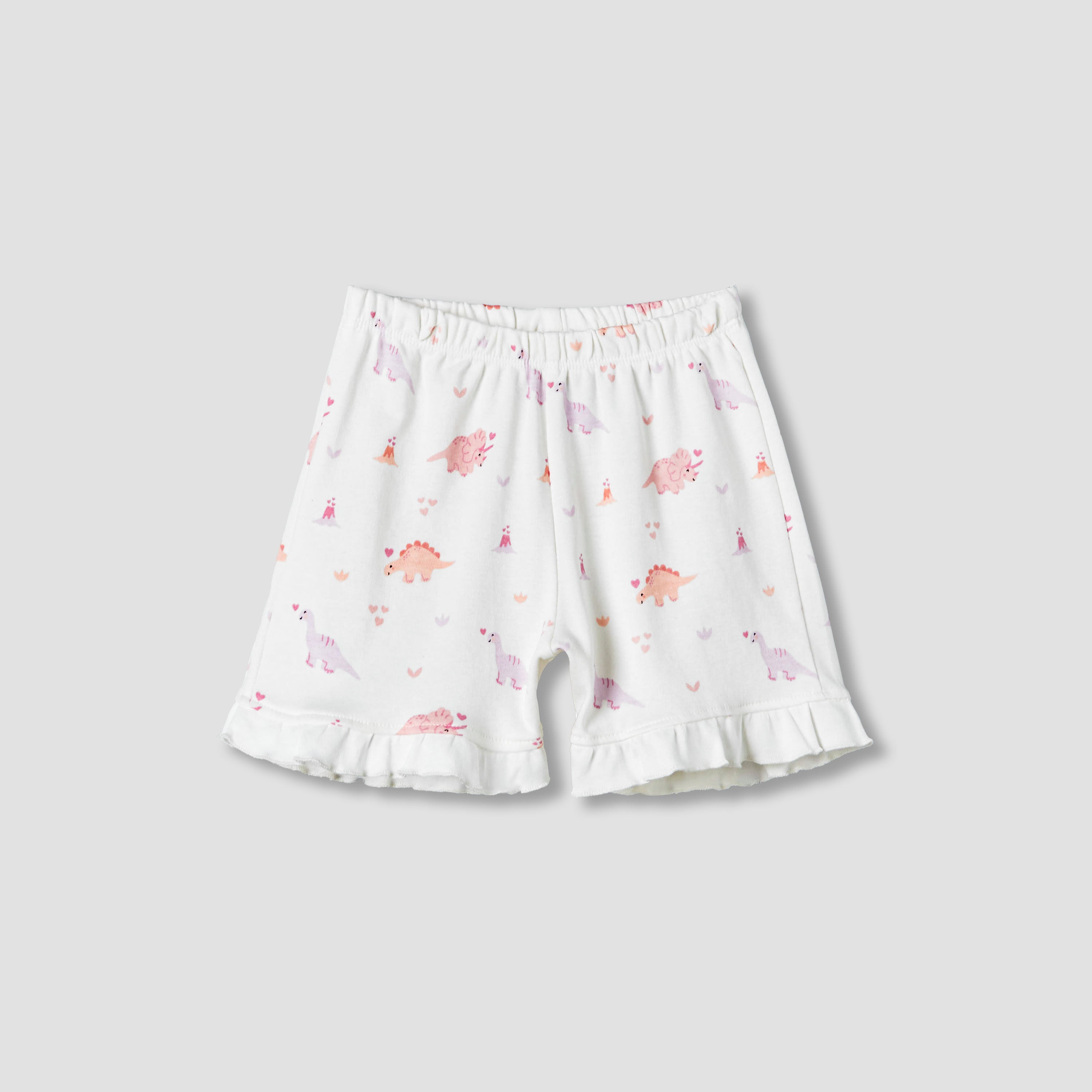 Pack of 2 Juniors Cotton Round Neck Pyjama Set with Fun Print