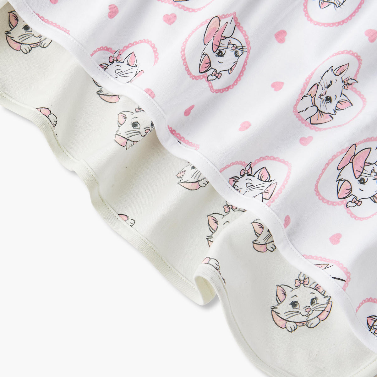 Pack of 2 Disney Receiving Blanket with Marie Print