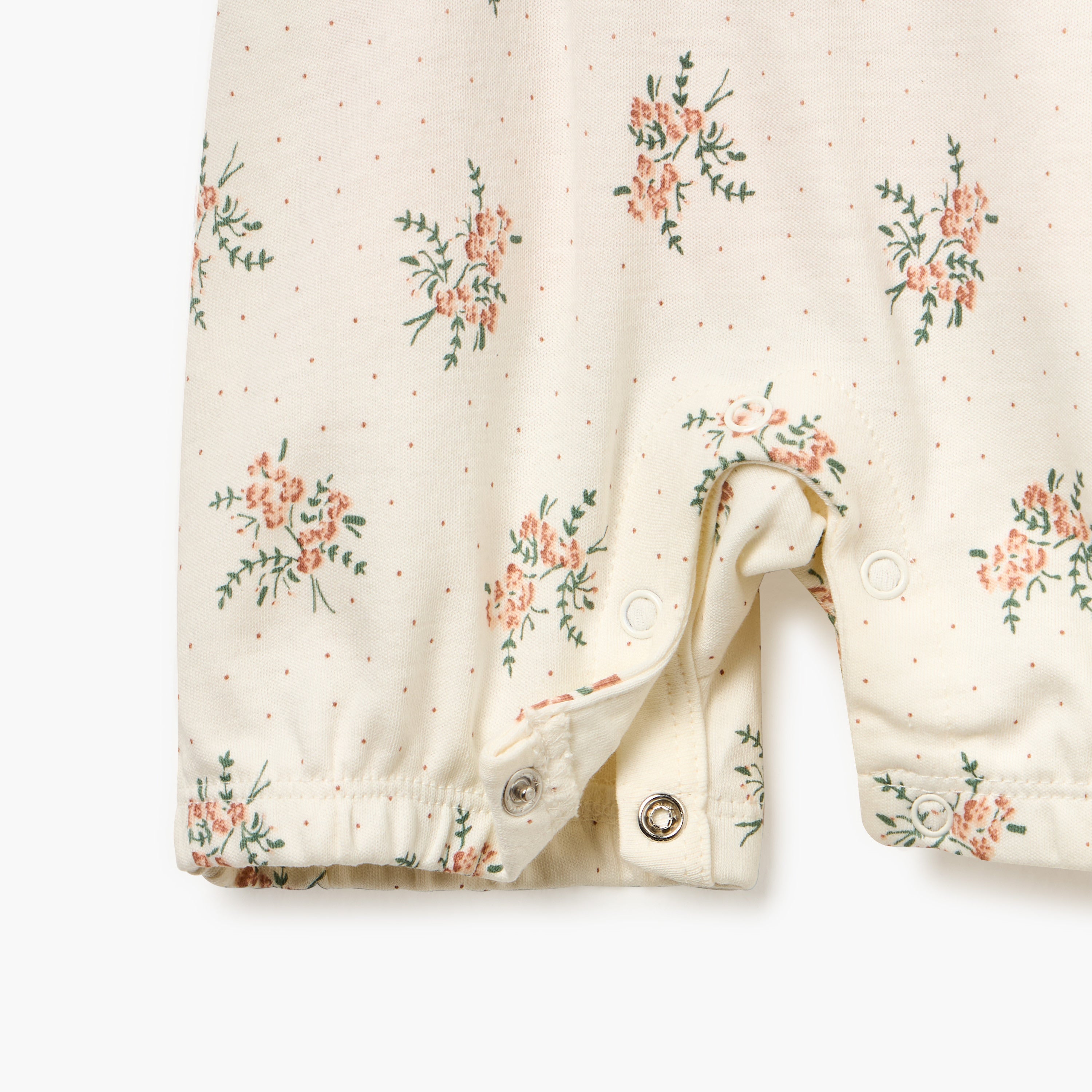 Juniors All-Over Floral Print Dungaree and T-shirt Set