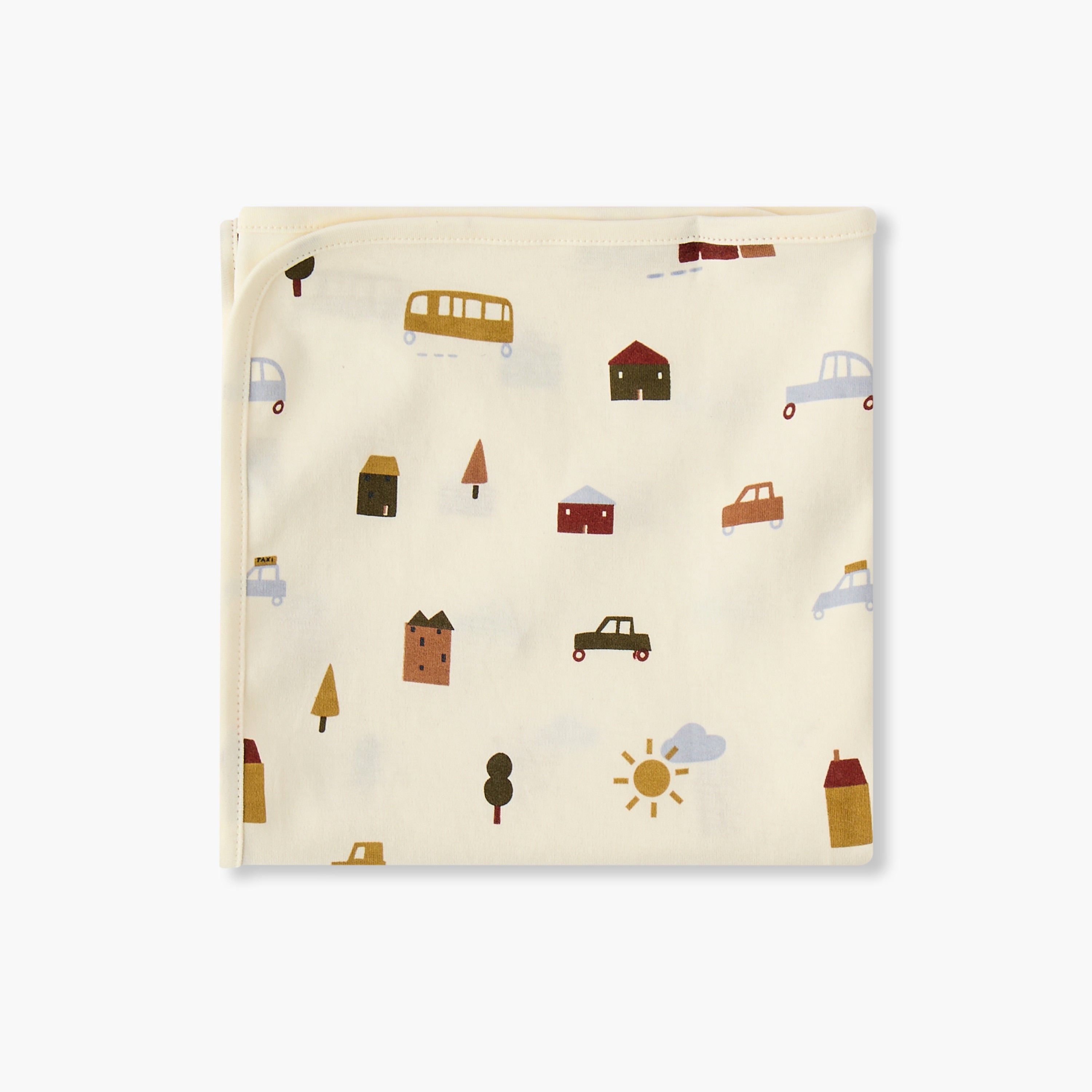 Juniors Baby Receiving Blanket with All-Over Print - Cotton
