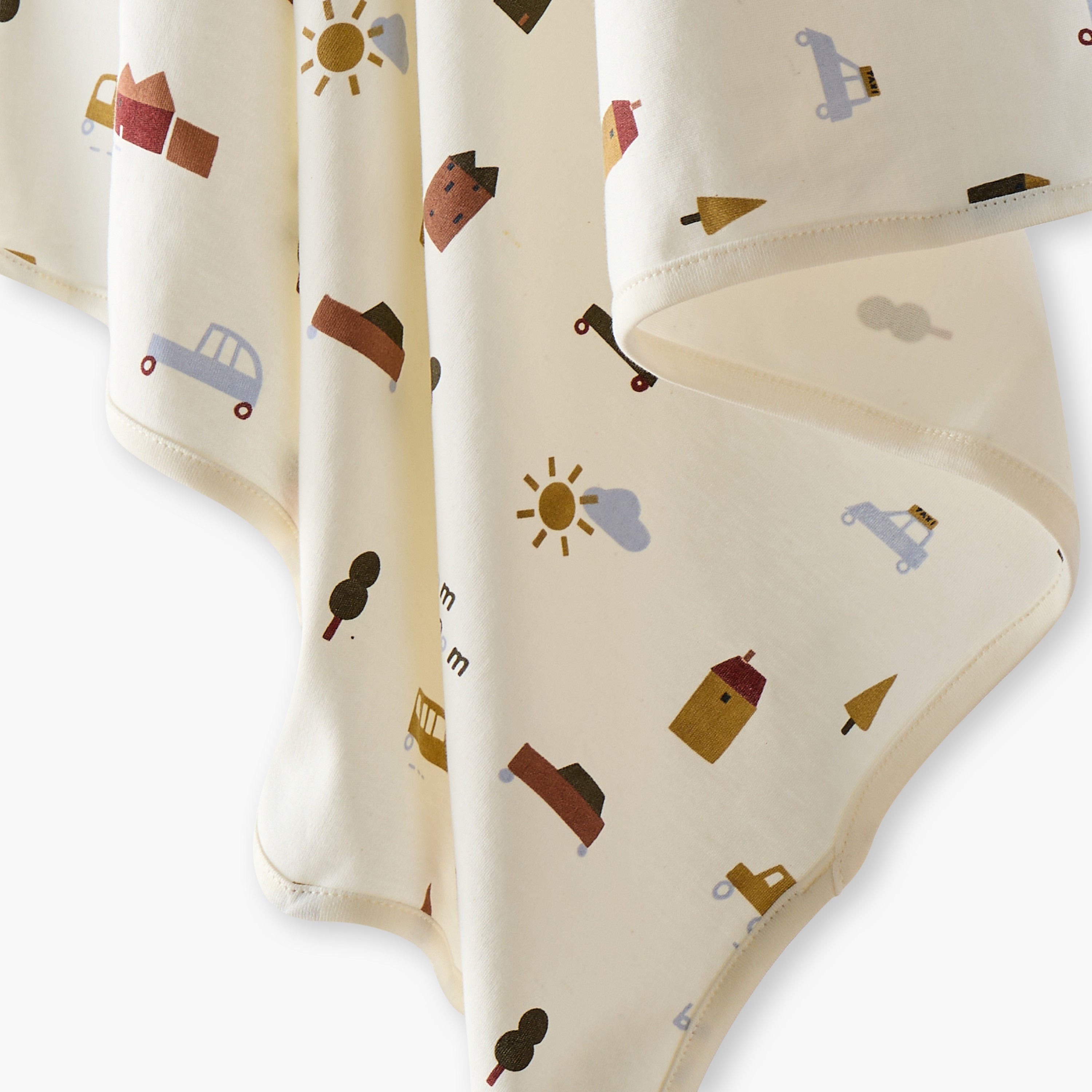 Juniors Baby Receiving Blanket with All-Over Print - Cotton