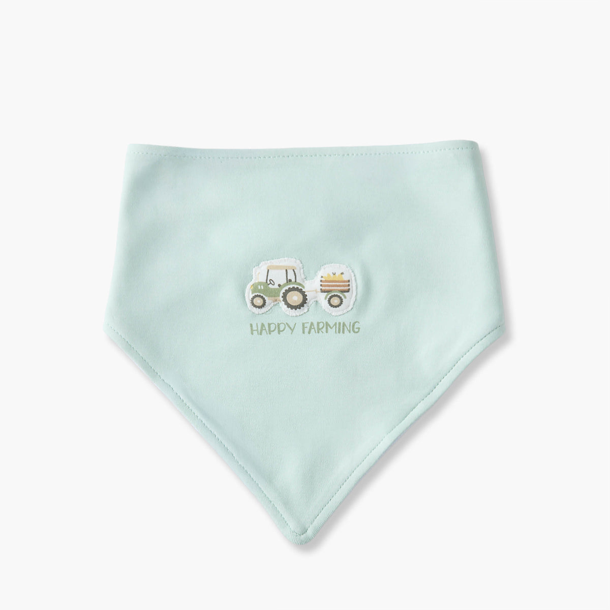 Pack of 3 Juniors Baby Bib with Tractor Print