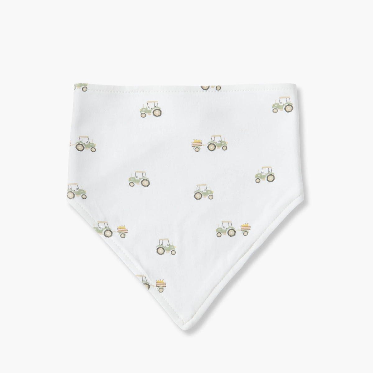 Pack of 3 Juniors Baby Bib with Tractor Print