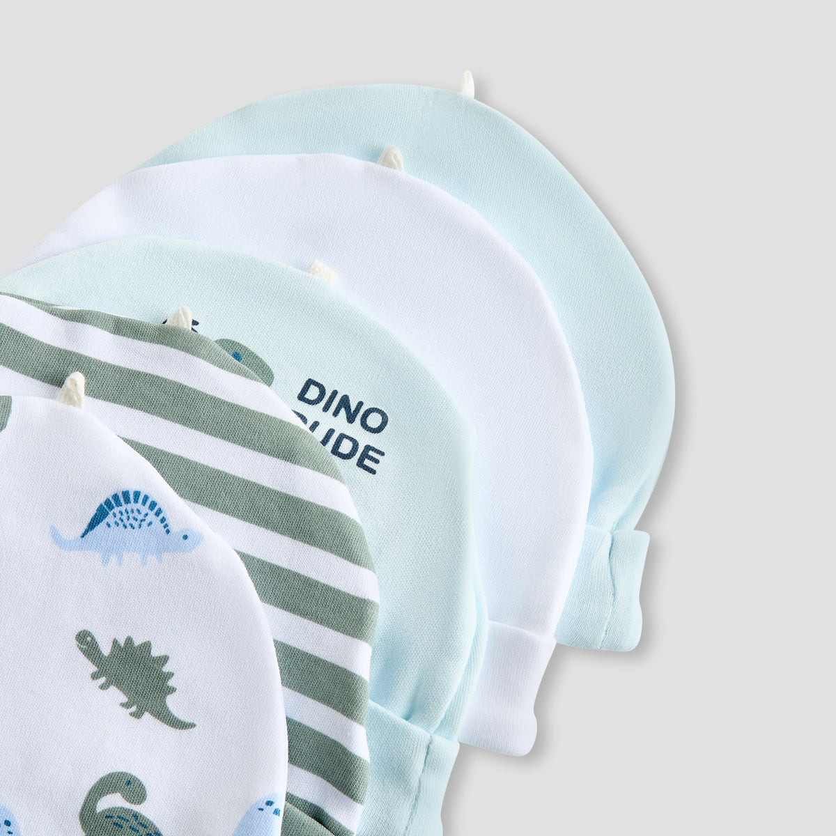 Juniors Beanie with Cotton Fabric - Set of 5