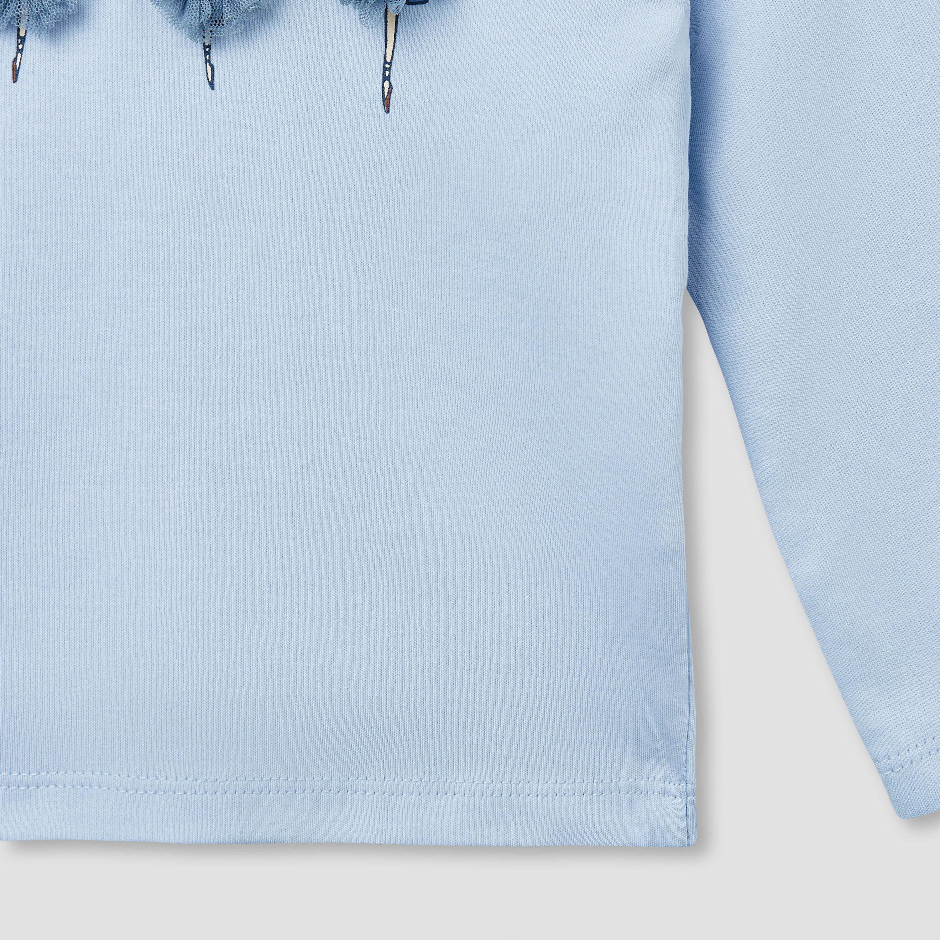 Juniors Printed T-shirt and Pyjama Set