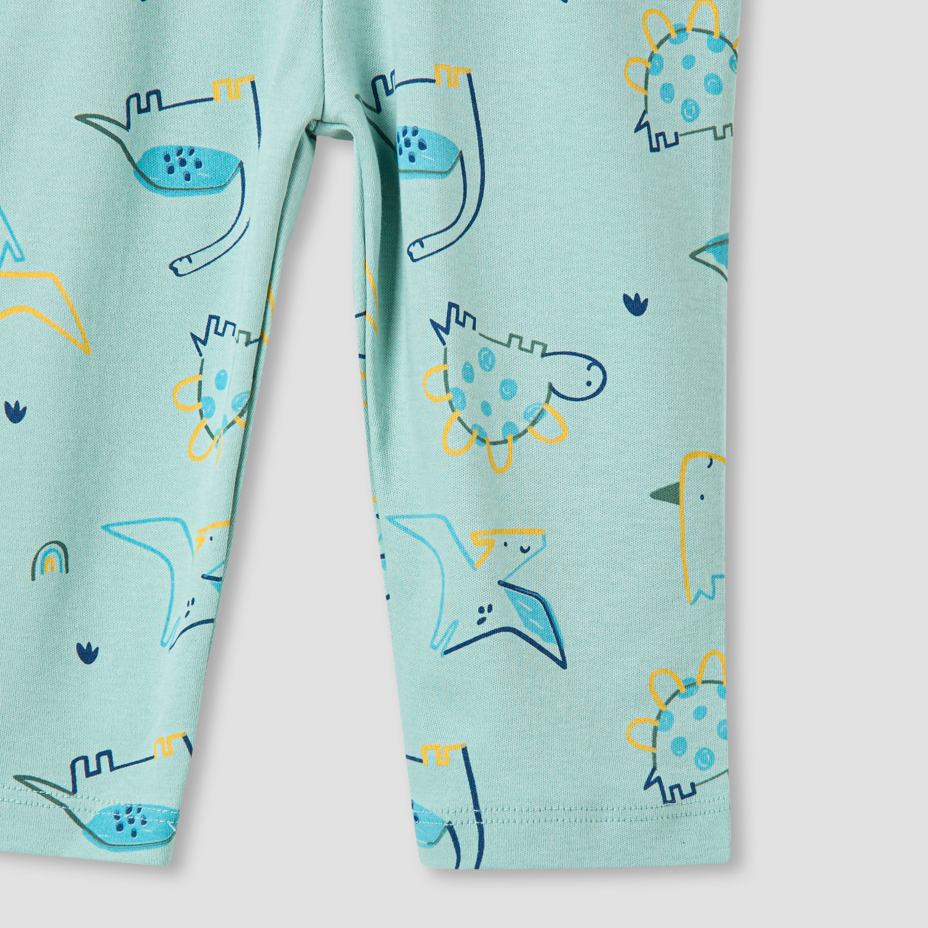 Juniors Dinosaur Print T-shirt and Pyjama Set