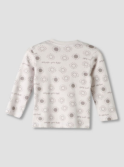 Juniors Cotton Round Neck Long Sleeves Pyjama Set with Arabic Alphabet Print-promo_babyshop_Buy3for79_UAE130126-image-5