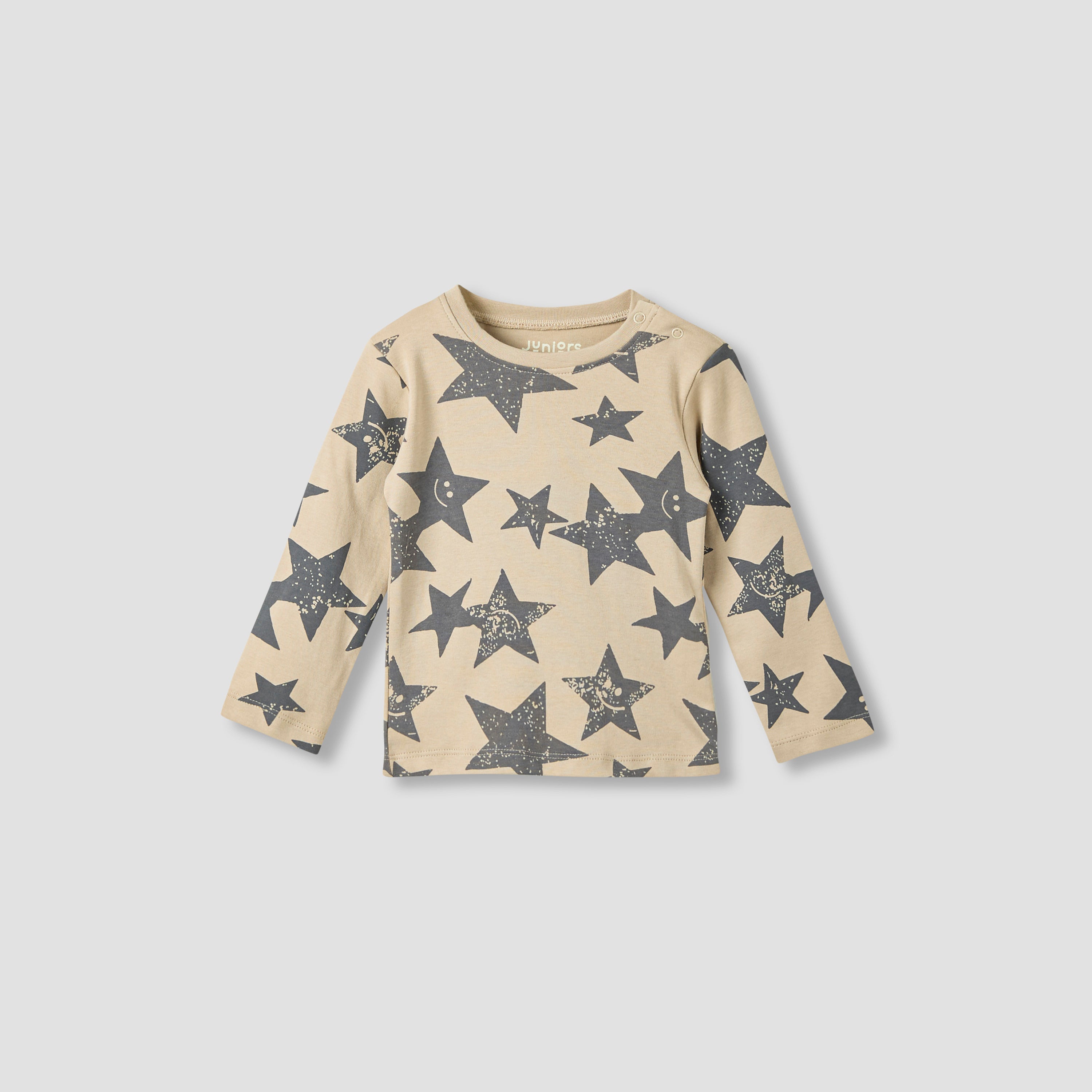 Juniors Star Print T-shirt and Pyjama Set