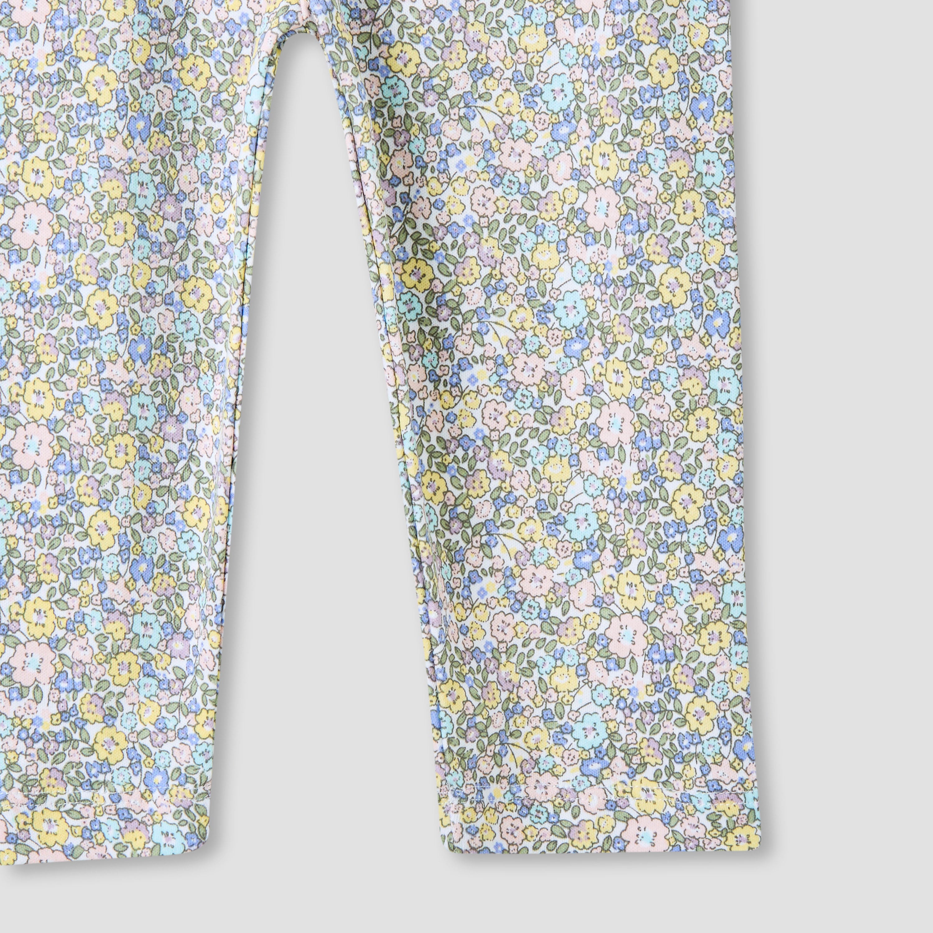 Juniors Floral Print T-shirt and Pyjama Set