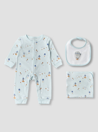 Set of 3 Juniors Clothing Gift Set with Print-baby-boys-clothing-setsandcoords-image-1