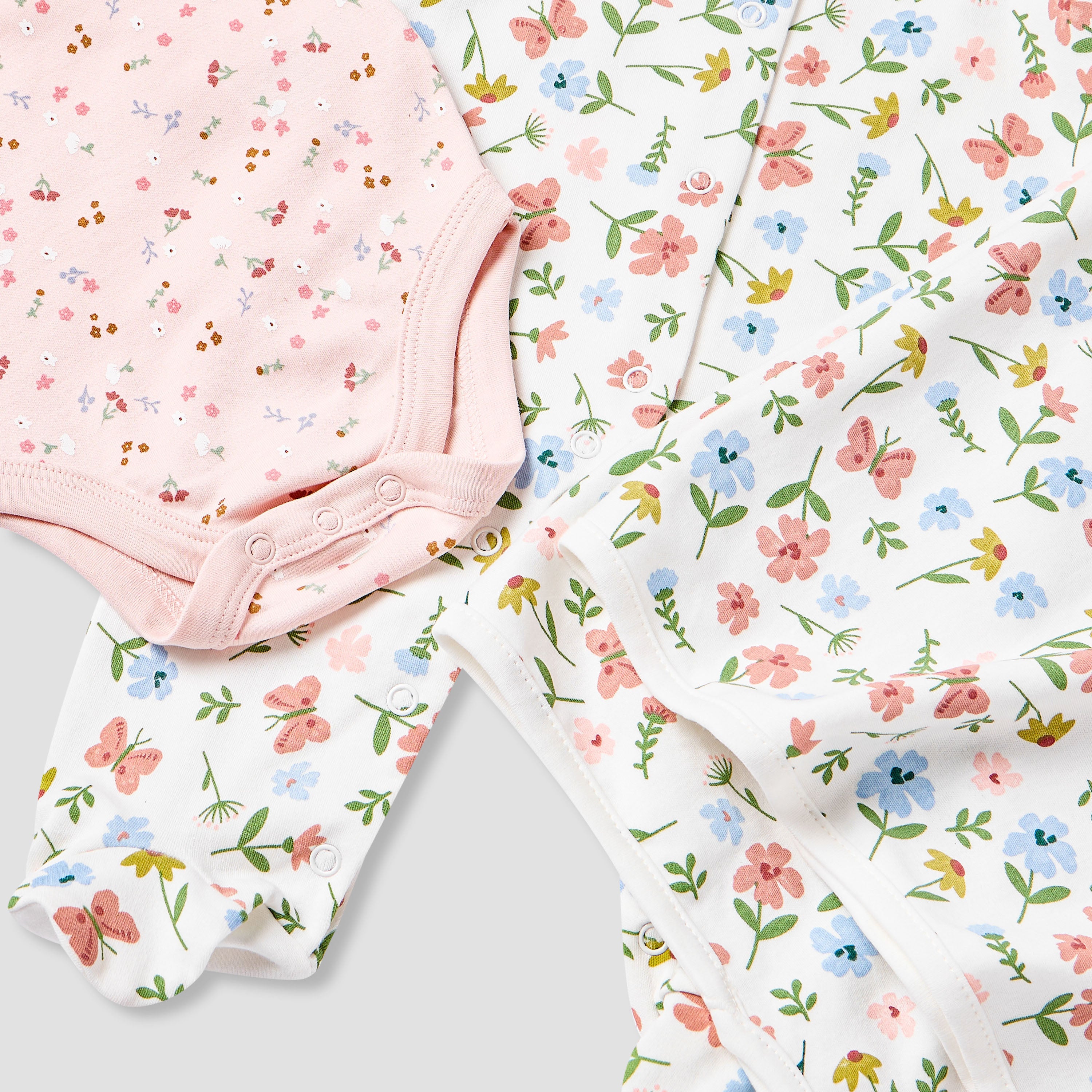 Juniors 6-Piece Floral Print Clothing Gift Set