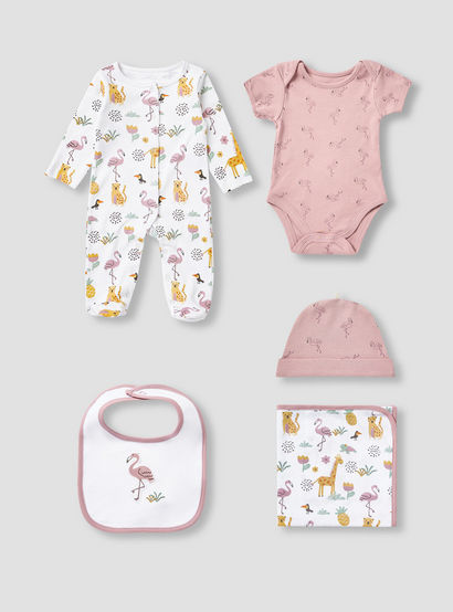 Juniors 6-Piece Printed Clothing Gift Set-baby-girls-clothing-setsandcoords-image-1