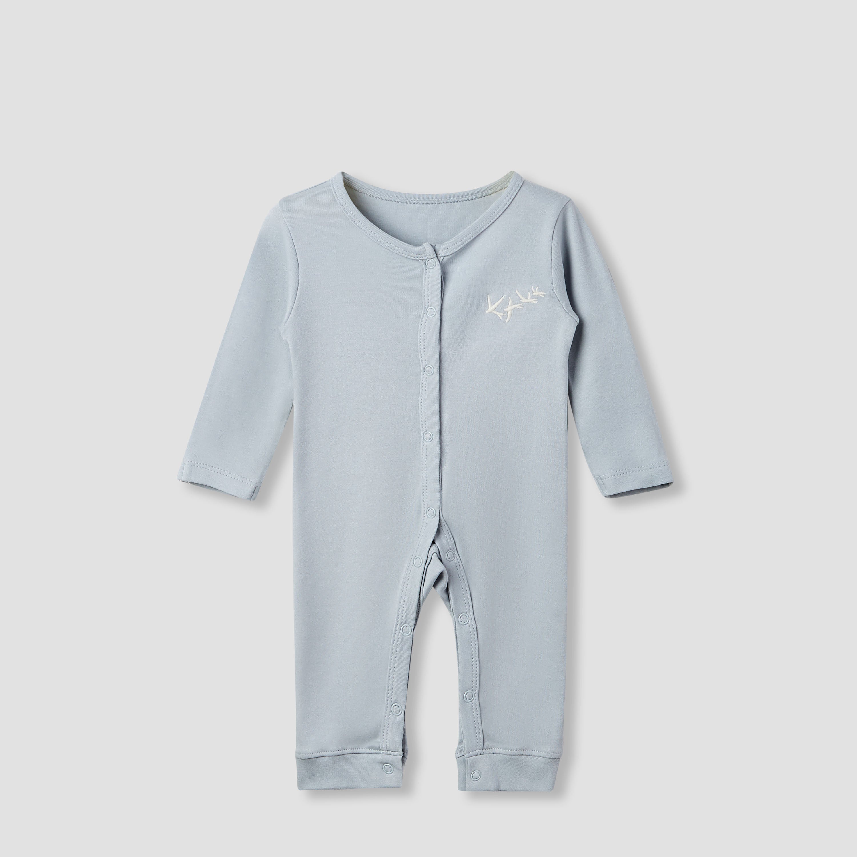 Juniors Printed Sleepsuit with Long Sleeves - Set of 3