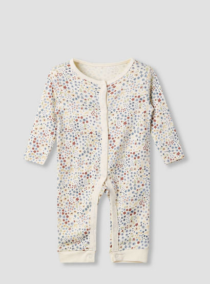 Juniors Printed Sleepsuit with Long Sleeves - Set of 3-baby-girls-clothing-nightwear-sleepsuits-image-3