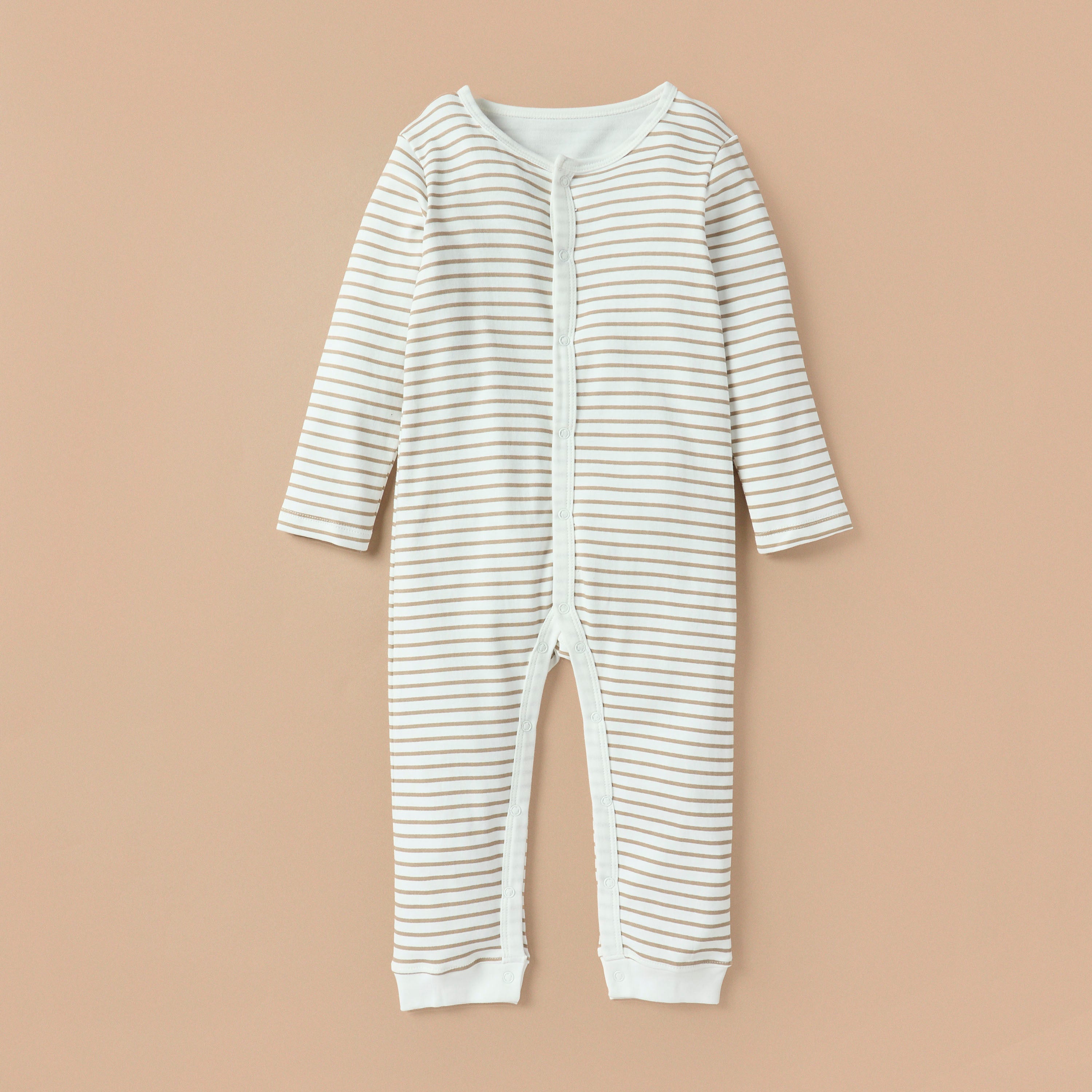 Juniors Printed Sleepsuit with Button Closure - Set of 3