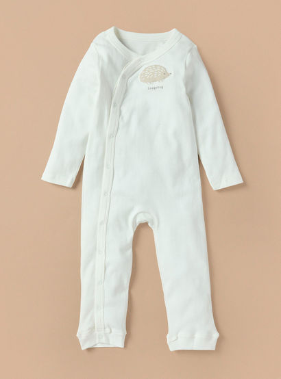 Juniors Printed Sleepsuit with Button Closure - Set of 3-promo_babyshop_Buy2for115_UAE130126-image-4