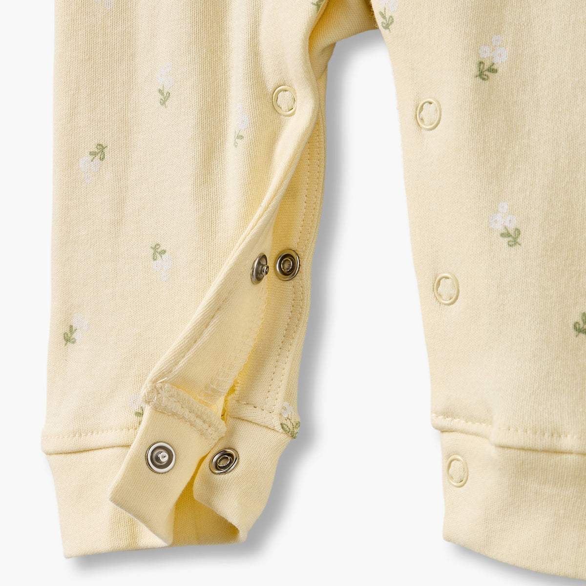 Pack of 3 Juniors Cotton Crew Neck Long Sleeves Sleepsuit with Floral Print