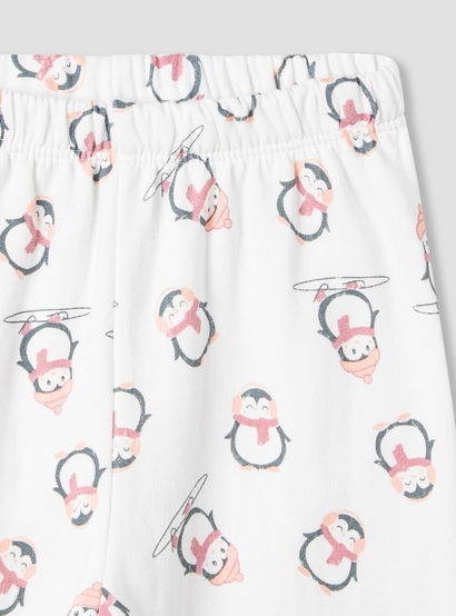 Juniors Pyjama Set with Penguin Applique - Cotton - Long Sleeves - Crew Neck-baby-girls-clothing-nightwear-pyjamasets-image-6