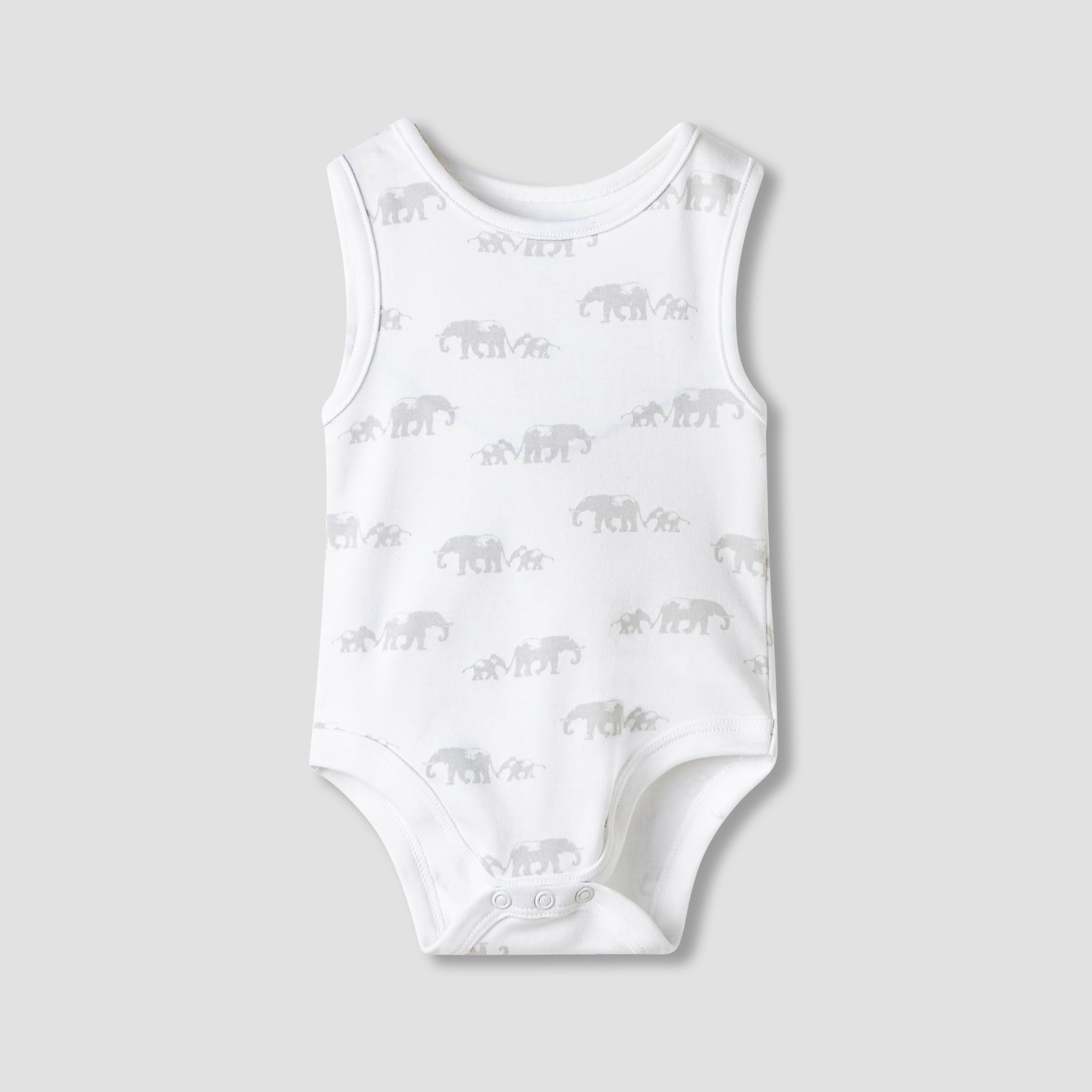 Juniors Printed Sleeveless Bodysuit - Set of 3