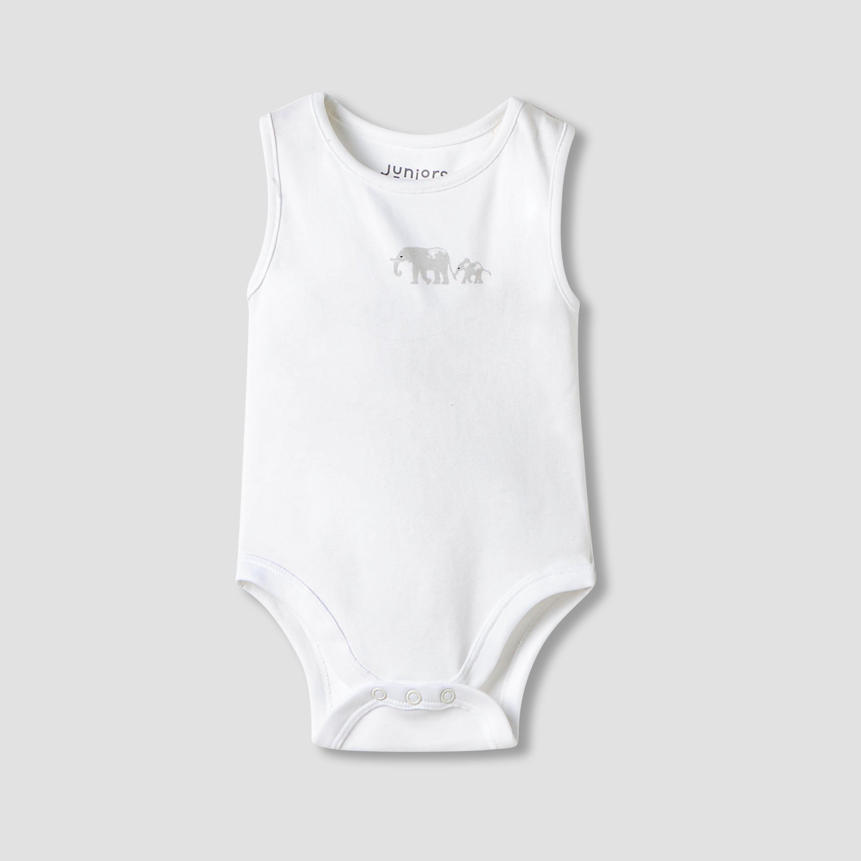 Juniors Printed Sleeveless Bodysuit - Set of 3