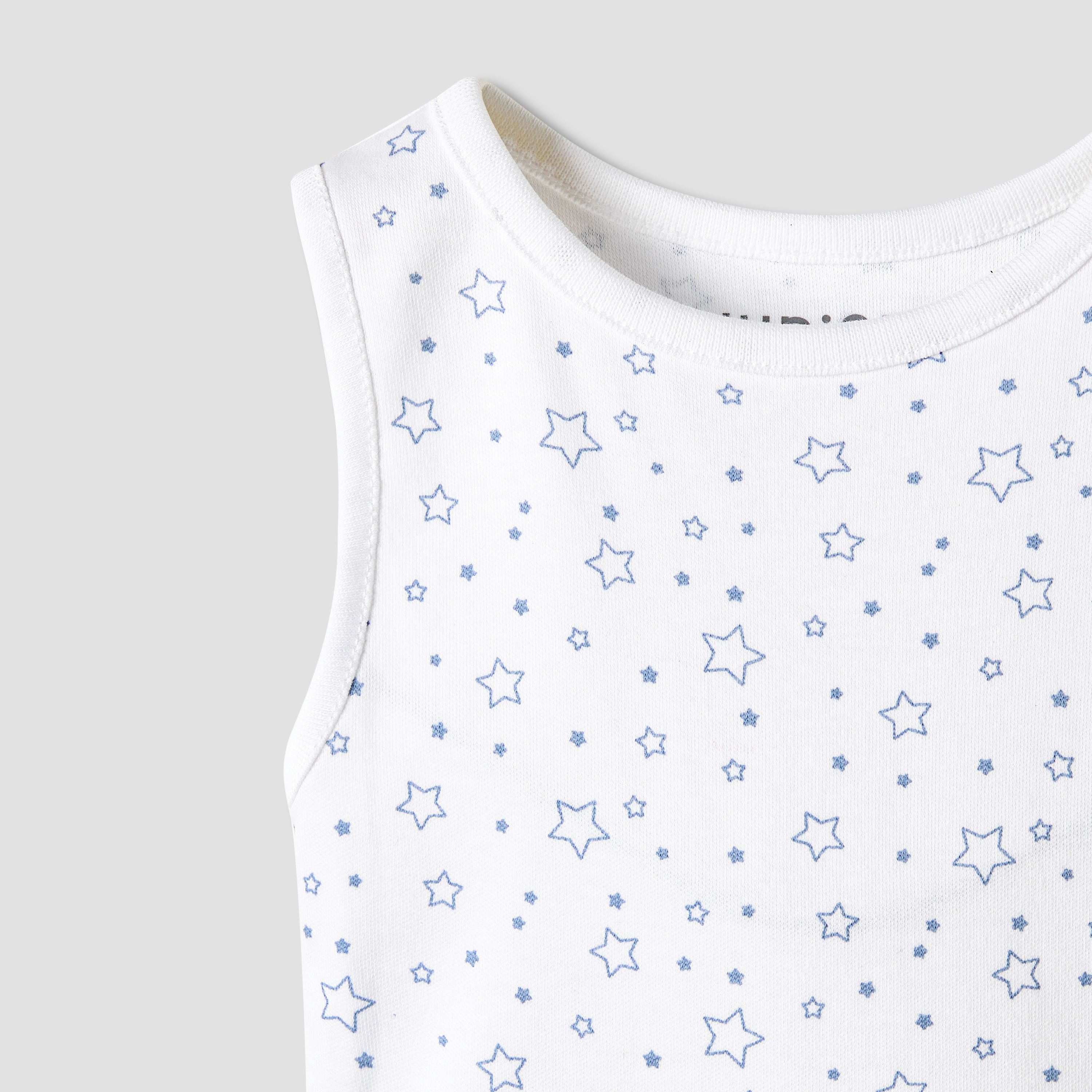 Juniors Printed Sleeveless Bodysuit - Set of 3